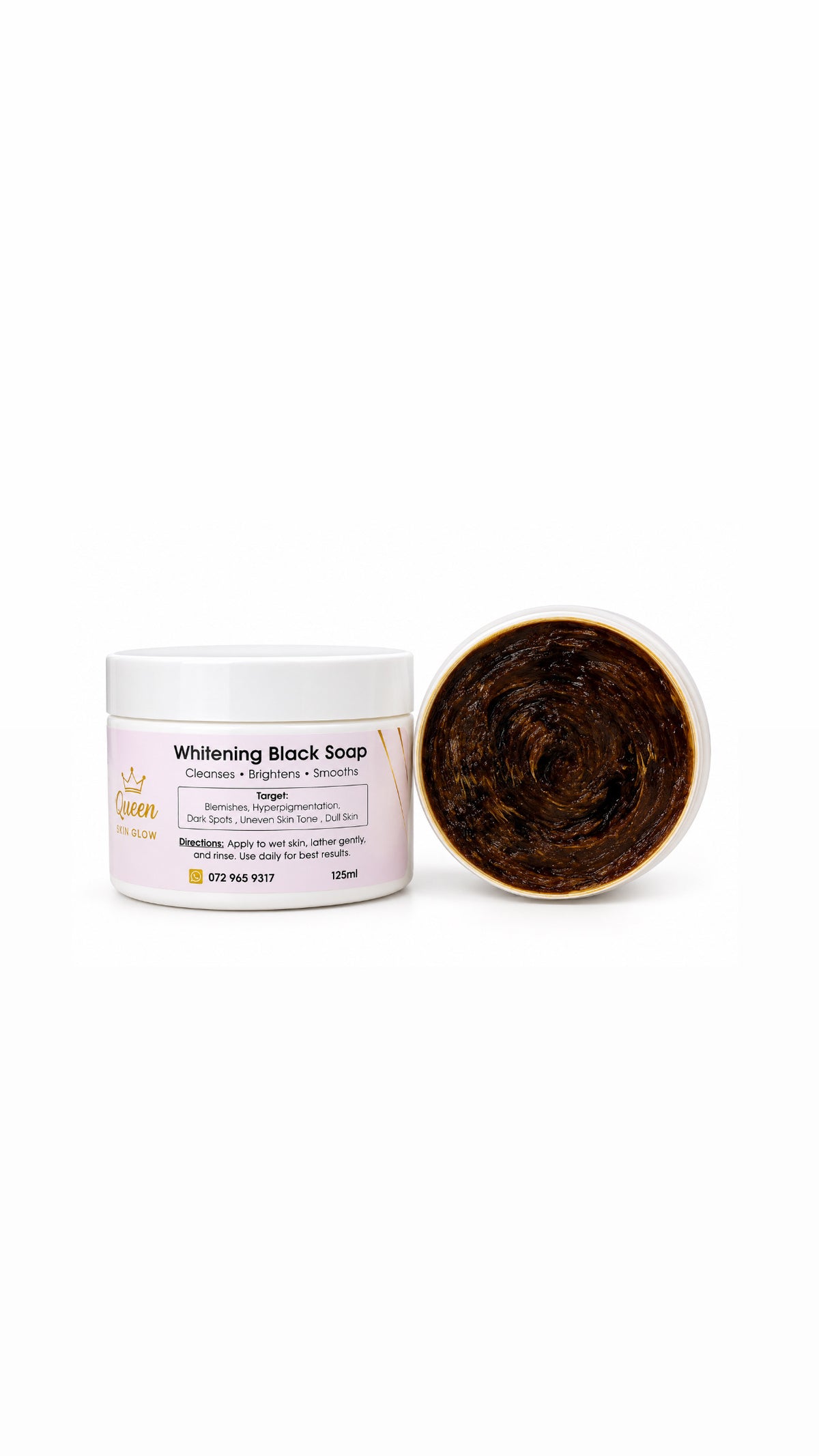 Whitening Black Soap (125ml)