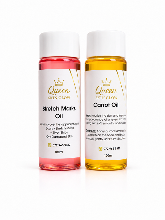 Stretch Mark & Glow Oil Combo