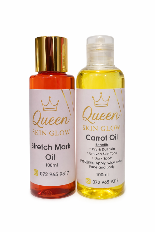 Stretch Mark & Glow Oil Combo
