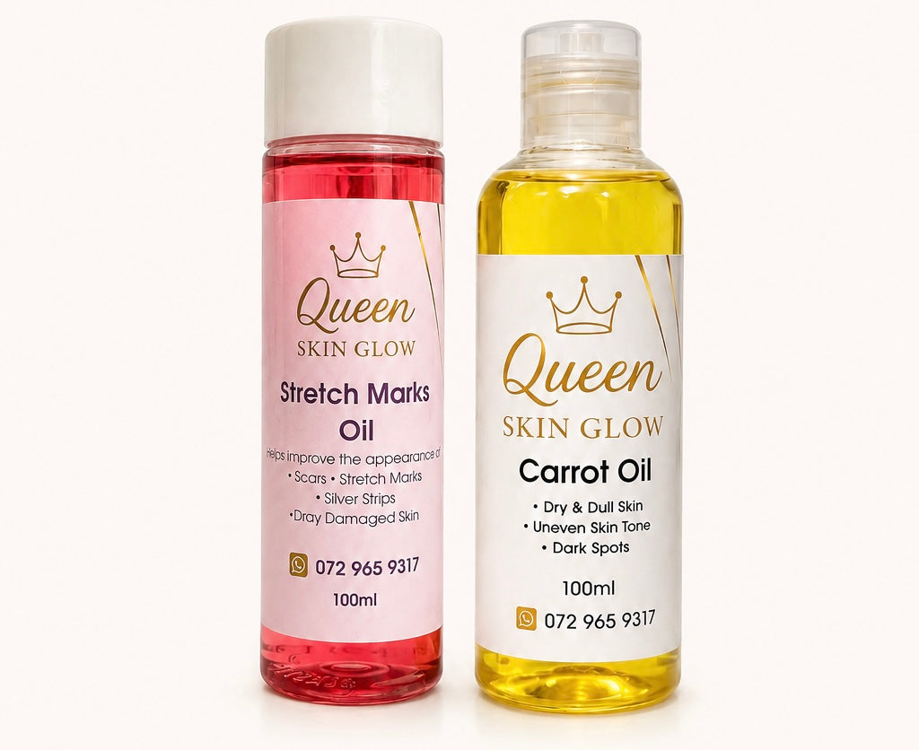 Stretch Mark & Glow Oil Combo