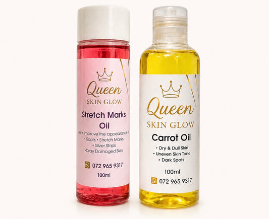 Stretch Mark & Glow Oil Combo